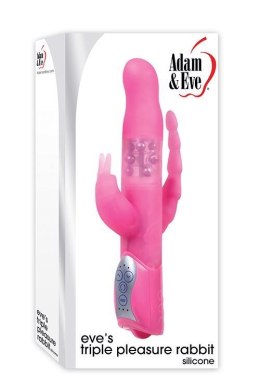 A&E EVES TRIPLE PLEASURE RABBIT PINK