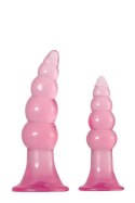 A&E FUN JELLY BUTT PLUGS PINK