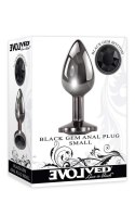 BLACK GEM ANAL PLUG SMALL