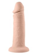 EVOLVED 6INCH VIBRATING DONG, LIGHT FLESH