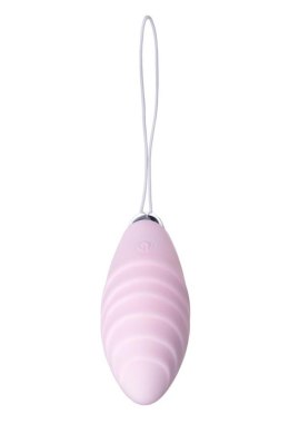 JOS VITA finger vibrating egg and vibrating attachment, silicone, powder pink, 8.5 and 8 cm