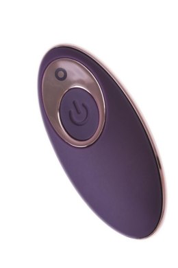 JOS Vibrating Egg with Friction Simulation Bumpy, Silicone, Violet, 9 cm