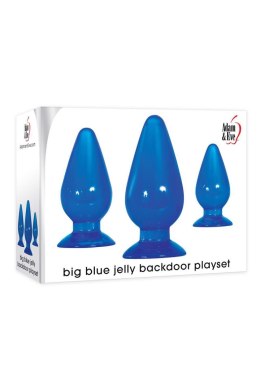 ADAM ET EVE BIG BLUE JELLY BACDOOR PLAYSET