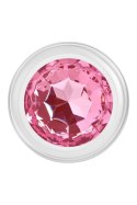 ADAM ET EVE PINK GEM GLASS PLUG LARGE