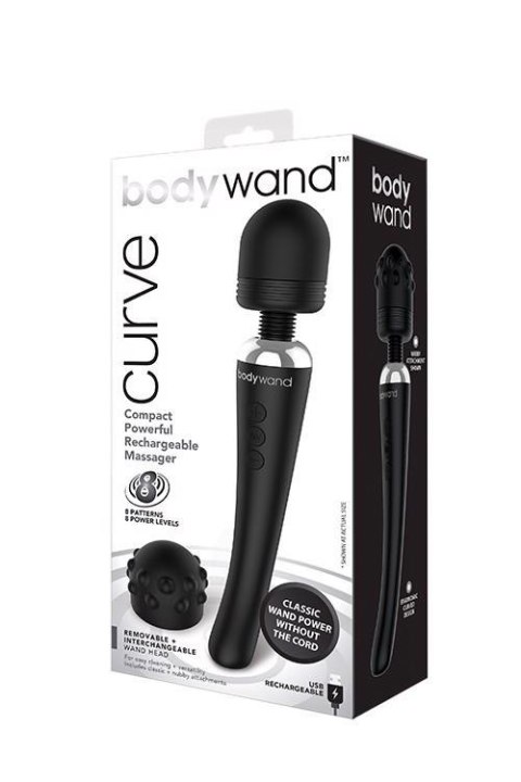 BODYWAND CURVE RECHARGEABLE BLACK