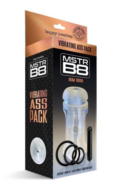 HAPPY ENDING MSTR B8 VIBRATING ASS PACK BUM RUSH FIVE PC KIT