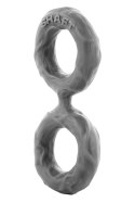 SHAFT DOUBLE C-RING LARGE GRAY