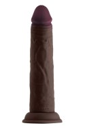 SHAFT MODEL J 8.5 INCH LIQUIDE SILICONE DONG MAHOGANY