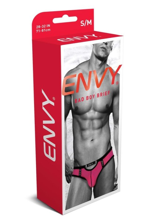 ENVY BAD BOY BRIEF PINK, L/XL