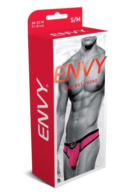 ENVY BAD BOY THONG PINK, L/XL