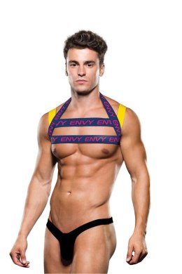 ENVY LOGO HARNESS BLUE YELLOW, M/L