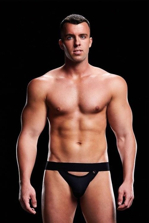 LOW-RISE JOCK-BLACK, M/L