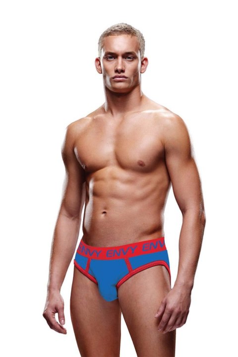 SOLID ENVY JOCK BLUE RED, S/M