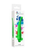 Lyra - ABS Bullet With Sleeve - 10-Speeds - Green