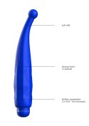 Lyra - ABS Bullet With Sleeve - 10-Speeds - Royal Blue