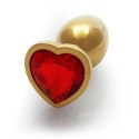 Heart Gem Butt Plug - Small