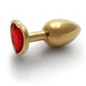 Heart Gem Butt Plug - Small