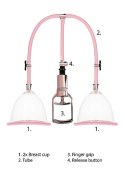 Breast Pump Set Medium - Rose Gold