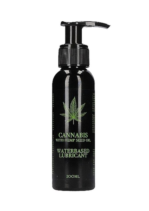 Cannabis With Hemp Seed Oil - Waterbased Lubricant - 100 ml