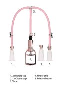 Clitoral & Nipple Pump Set Medium - Rose Gold