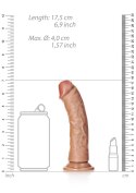 Curved Realistic Dildo with Suction Cup - 6""""/ 15,5 cm