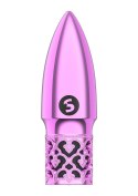 Glitter - Rechargeable ABS Bullet - Pink