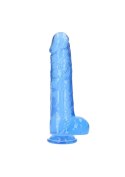 Realistic Dildo with Balls - 10""""/ 25,4 cm