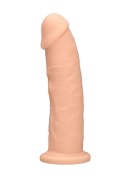 Silicone Dildo Without Balls - 22,8 cm - Flesh