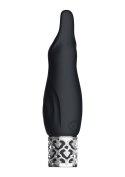 Sparkle - Rechargeable Silicone Bullet - Black