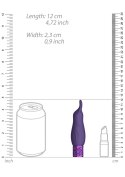 Sparkle - Rechargeable Silicone Bullet - Purple