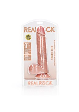 Straight Realistic Dildo Balls Suction Cup - 9