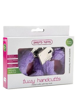 Furry Handcuffs - Purple