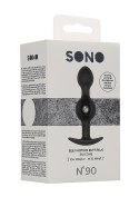 N0. 90 - Self Penetrating Butt Plug - Black