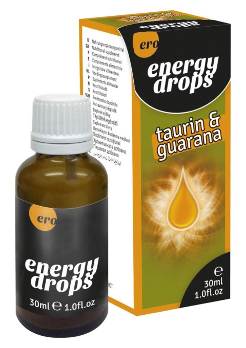 Supl.diety-Energy Drops-30ml Taurin & Guarana (m+w)