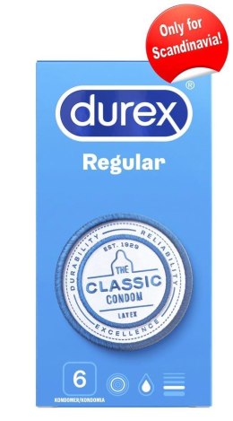 Durex Regular 6 Condoms