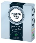 Mister Size 47mm pack of 3