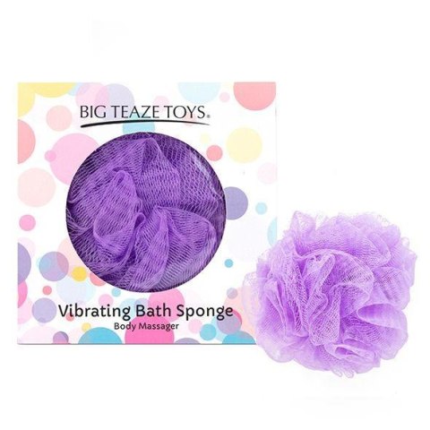 Big Teaze Toys - Bath Sponge Vibrating Purple