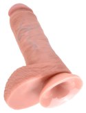 King Cock 8 inch Cock Balls Fl