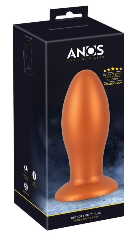 ANOS Big soft butt plug with s