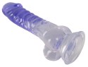 Crystal Clear Dildo with balls