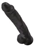 King Cock 14" Cock w Balls Dar