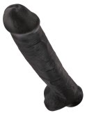 King Cock 15" Cock w Balls Dar