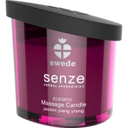 Swede - Senze Ecstatic Massage Candle Jasmine Ylang Ylang 