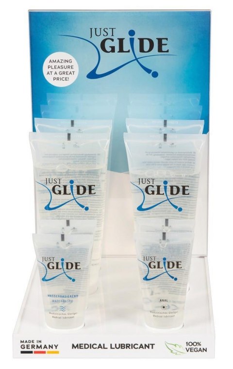 Just Glide Waterbased Display