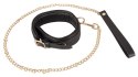 Leather Collar and Leash gold