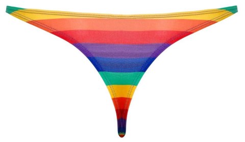 Men's Thong Rainbow 2XL