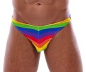 Men's Thong Rainbow 2XL