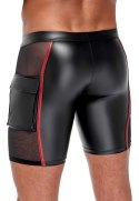 Men's Shorts Black/Red 2XL