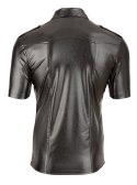 Imitat. Leather Men's Shirt XL