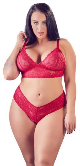 Bra and Red Briefs 3XL